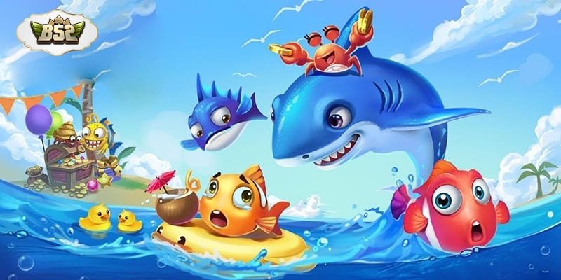 Game bắn cá đại dương với bố cục màn chơi rõ ràng và nhịp độ ổn định