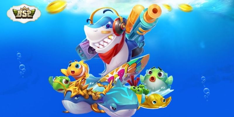 Game bắn cá phong cách disco với nhịp độ nhanh và màu sắc nổi bật