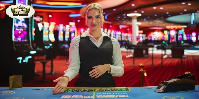 Dealer là người chia bài cho tất cả người tham gia tại Blackjack B52