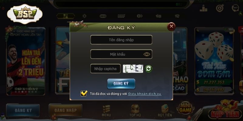 Quy trình các bước gọn nhẹ để tự đăng ký lập tài khoản B53